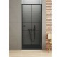 Душевая дверь New Trendy New Varia Black 90 D-0277A профиль Черный стекло прозрачное