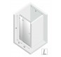 Душевая дверь New Trendy Avexa Gold 130 L EXK-1724 профиль Брашированное золото стекло прозрачное