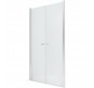Душевая дверь New Trendy New Soleo Chrome 90 D-0125A профиль Хром стекло прозрачное