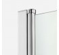 Душевая дверь New Trendy New Soleo Chrome 190 D-0261A профиль Хром стекло прозрачное