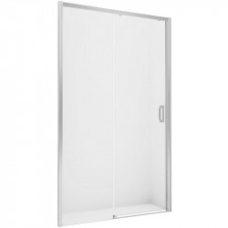 Душевая дверь New Trendy Prime Chrome 160 L D-0310A профиль Хром стекло прозрачное