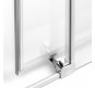 Душевая дверь New Trendy Prime Chrome 160 L D-0310A профиль Хром стекло прозрачное