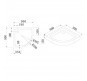 Акриловый поддон для душа Cezares Tray 90х90 TRAY-A-R-90-550-15-W-W0 Белый