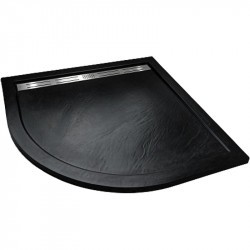 Душевой поддон из искусственного камня WeltWasser WW TRR 100 STONE-BL 100x100 10000004386 Черный