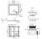 Акриловый поддон для душа WasserKRAFT Amper 80x80 29T02 Белый глянец
