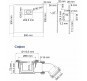 Душевой поддон из стеклопластика WasserKRAFT Main 90x90 41T03 Белый матовый