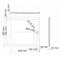 Душевой поддон из искусственного камня WasserKRAFT Abens 90x90 20T03 Черный матовый
