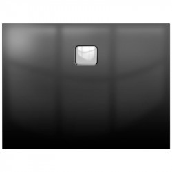 Акриловый поддон для душа Riho Basel 406 120x80 D005008065 (DC161600000000S) Черный глянцевый без антискользящего покрытия