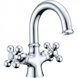 Смеситель для умывальника Kaiser Carlson Lux 11211 хром