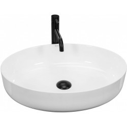 Умывальник Rea Queen White U1223 55x41,5 белый