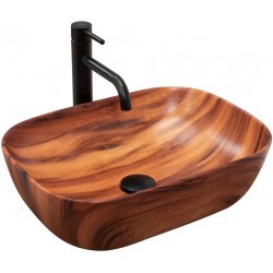 Умывальник Rea Belinda BELINDA WOOD MATT REA-U5051 46,5x33,5 дерево матовое