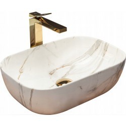Умывальник Rea BELINDA Shiny Aiax 46,5x33,5