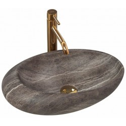 Умывальник Rea ROXY A STONE D.GREY 48,7x30,7