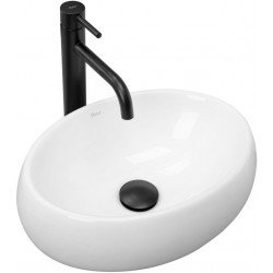 Умывальник Rea Linda Mini 40x30 белый