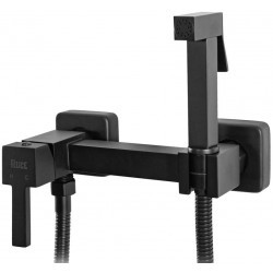 Смеситель для биде Vivi Felice 6515 NERO OPACO с гигиеническим душем черный матовый