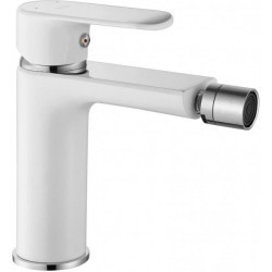 Смеситель для биде Rea Bloom White Chrome REA-B9916 белый/хром