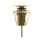 Донный клапан универсальный Calani klik klak Gold CAL-A0002