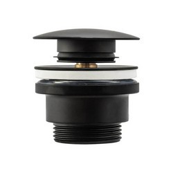 Донный клапан Rea универсальный Black A5216
