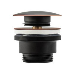 Донный клапан Rea универсальный Old Black A5218