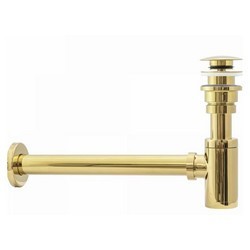 Сифон с донным клапаном универсальным Rea Gold A5692