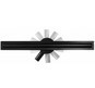 Лоток для душа Calani Eco360 slim 70 Black CAL-G0026
