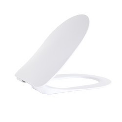 Сиденье с крышкой для унитаза Free (Duroplast, soft-close), DUCK, белый, KC0903.02.0000E