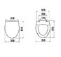 Сиденье с крышкой для унитаза Sedef (Duroplast, soft-close), GOKCEBEY, белый, KC1303.01.0000E
