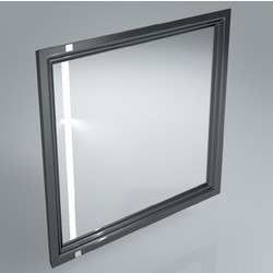 Зеркало Kerama Marazzi Pompei 80 черное с подсветкой
