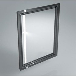 Зеркало Kerama Marazzi Pompei 60 черный PO.mi.60\BLK