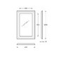Зеркало Kerama Marazzi Plaza Classic 65 капучино PL.C.mi.65\CAP