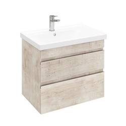 Тумба подвесная Sargas 70 под умывальник Cerastyle Frame 70, дуб Йорк LS-WCAB-70-221