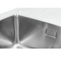 Мойка со стеклом ZorG GS 7850 white