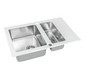 Мойка со стеклом ZorG GS 7850-2 white