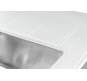 Мойка со стеклом ZorG GS 7850-2 white