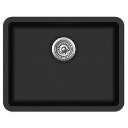 Мойка AquaSanita Arca SQA 102 601 W black metallic