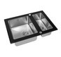 Мойка со стеклом ZorG GS 6750-2 black