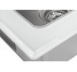 Мойка со стеклом ZorG GS 6750-2 white