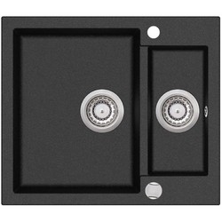 Мойка AquaSanita Tesa SQT 150 601 AW black metallic