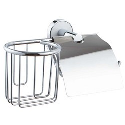 Бумагодержатель с держателем освежителя воздуха Vivi Felice Idilio R1007-D BL