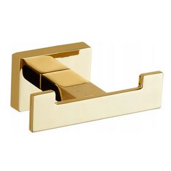 Крючок вешалка для полотенца Rea OSTE 03 gold 80040