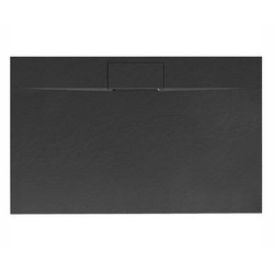 Душевой поддон Rea Bazalt Long black 80*120 K3324