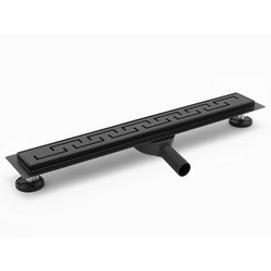 Трап для душа Rea Greek Pro black matt 80 G8025