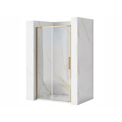 Душевая дверь Rea Rapid Slide gold matt 120 K4709
