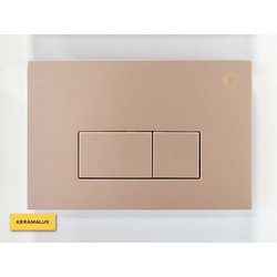 Кнопка смыва CeramaLux BC-016 шампань