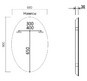Зеркало Vincea LED 600×900 VLM-3BL900
