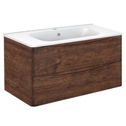 Тумба подвесная Vincea Paola 1000 R.Wood VMC-2P100RW