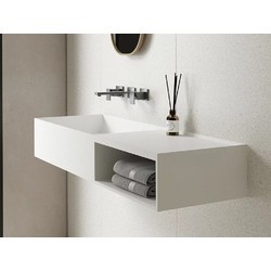 Умывальник Vincea Solid Surface VWB-6S112MW