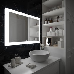 Зеркало Континент Relax LED 900х700 c подсветкой