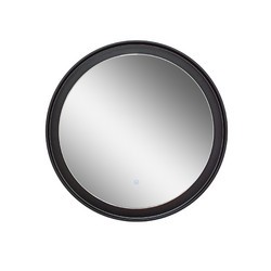 Зеркало Континент Planet LED 1000х1000 черное