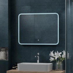 Зеркало Континент Bruno LED 800х600 с ореольной подсветкой
